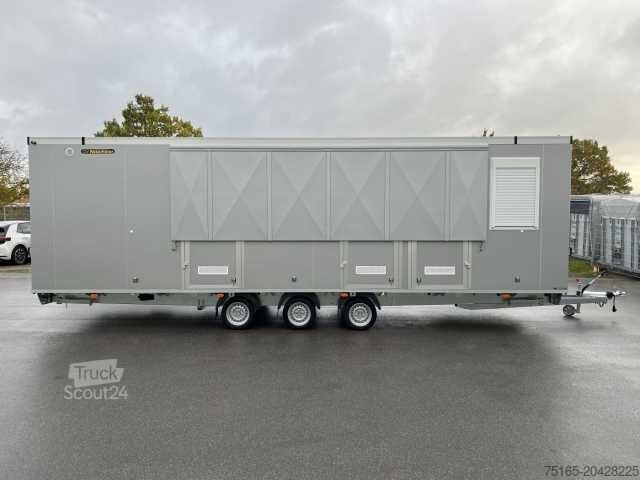 Anhänger  Mobi 8344-SP1 Tridem Mannschaftswagen