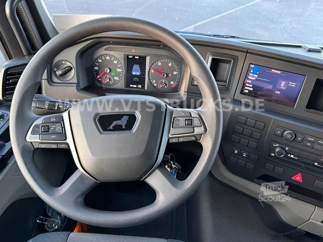 Vrachtauto met open laadbak MAN TGS 35.470 8x4 Pritsche + FASSI F345RB Kran,JIB