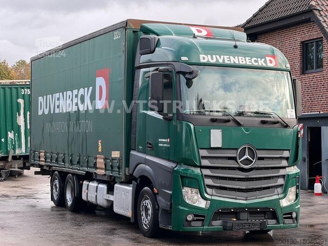 Wissellaadbak vrachtwagen MERCEDES-BENZ Actros 2536 Euro6 6x2 BDF + Krone Wechselbrücke