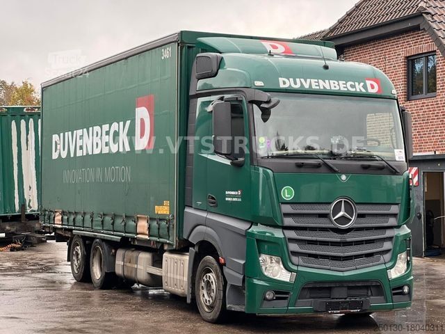 Ladbil med udskifteligt lad MERCEDES-BENZ Actros 2536 6x2 Euro6 BDF + Krone Wechselbrücke