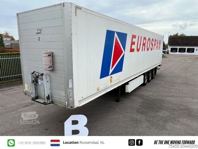 čemodāns SCHMITZ CARGOBULL SCB*S3B - Dhollandia 2.000kg - 65.132