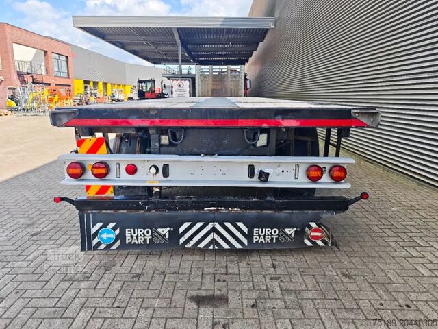 Rimorchio della piattaforma Faymonville F-S43-1BGS 7.2 Meter Extandable Powersteering!