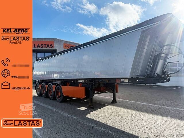 Avfallsbil Kel-Berg 4 axle Tipper / Alukastenmulde Kipper 37m3