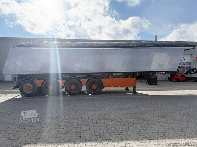 Avfallsbil Kel-Berg 4 axle Tipper / Alukastenmulde Kipper 37m3