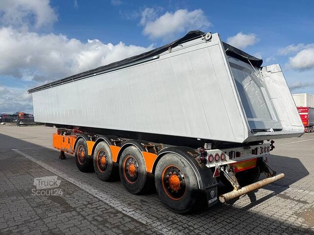 Avfallsbil Kel-Berg 4 axle Tipper / Alukastenmulde Kipper 37m3