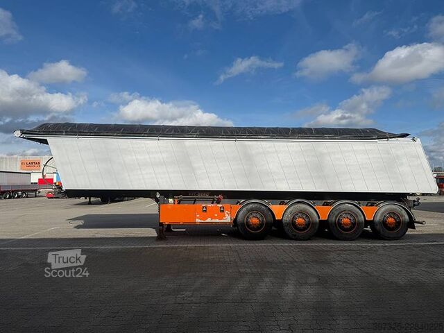 Avfallsbil Kel-Berg 4 axle Tipper / Alukastenmulde Kipper 37m3