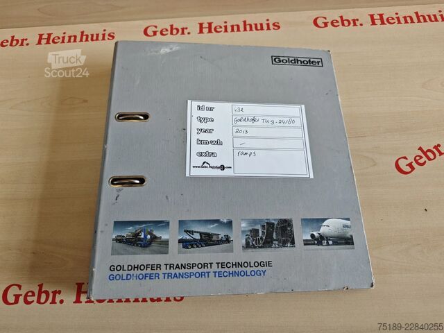 Нисък товарач Goldhofer TU 3-24/80
