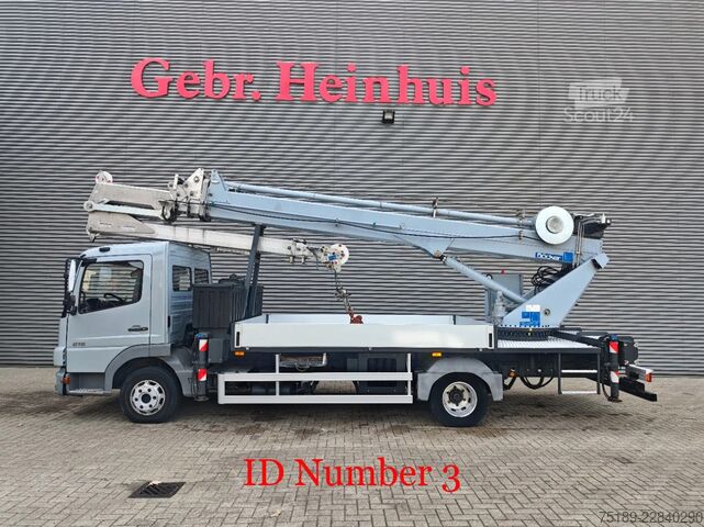 Автомобил с кран Mercedes-Benz Atego 816 4x2 Böcker AK 32/1500
