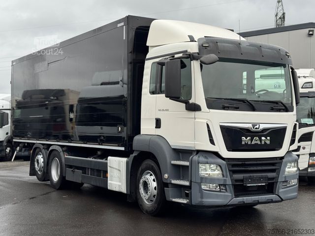 LKW mit Getränkeaufbau MAN TGS 26.460 / LBW / LENKACHSE