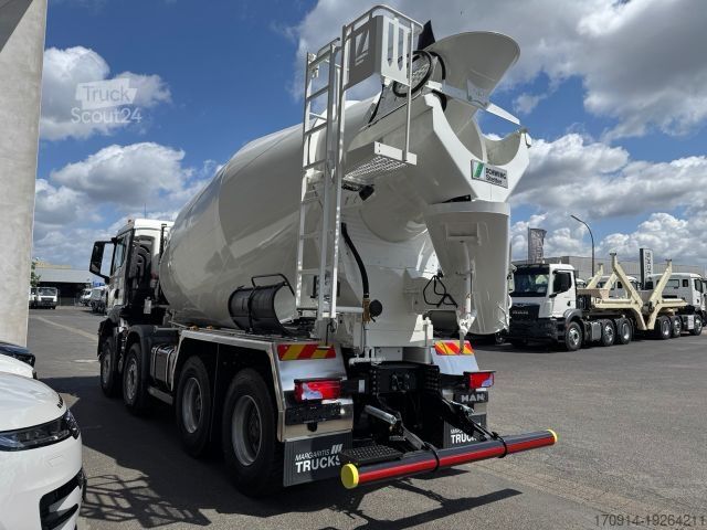 Автобетонозмішувач MAN TGS 37.480 8x4 EUR6 GSR Stetter 10m3 Light/Smart
