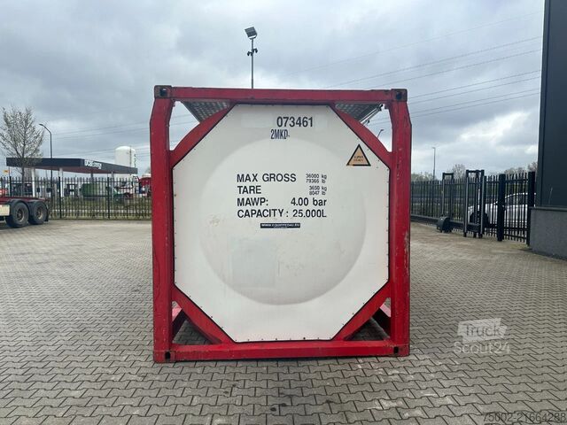 Conteneur-citerne Welfit Oddy 20FT ISO Tankcontainer /  25.030L / UN-Portable...