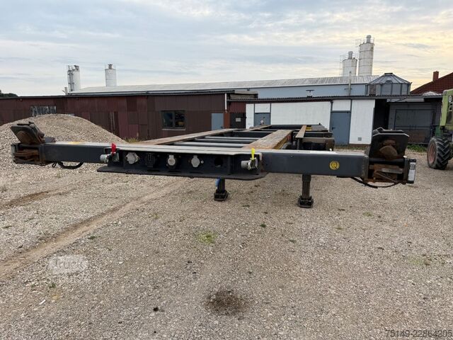 Swap body semitrailer KÄSSBOHRER CS, 1x20, 2x20, 1x30 & 1x40 Fuß-Container, SAF