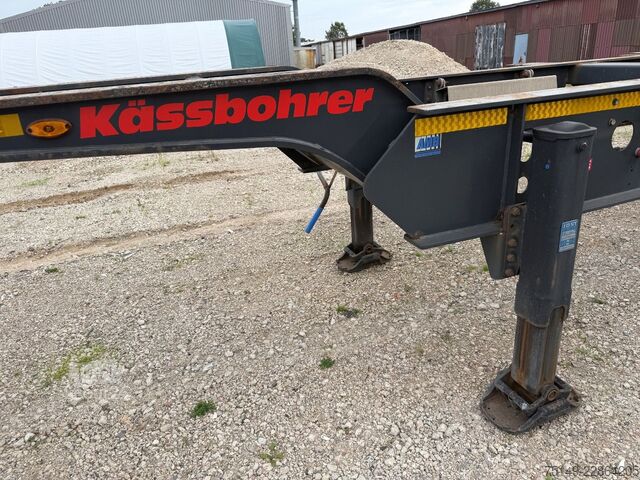 Swap body semitrailer KÄSSBOHRER CS, 1x20, 2x20, 1x30 & 1x40 Fuß-Container, SAF