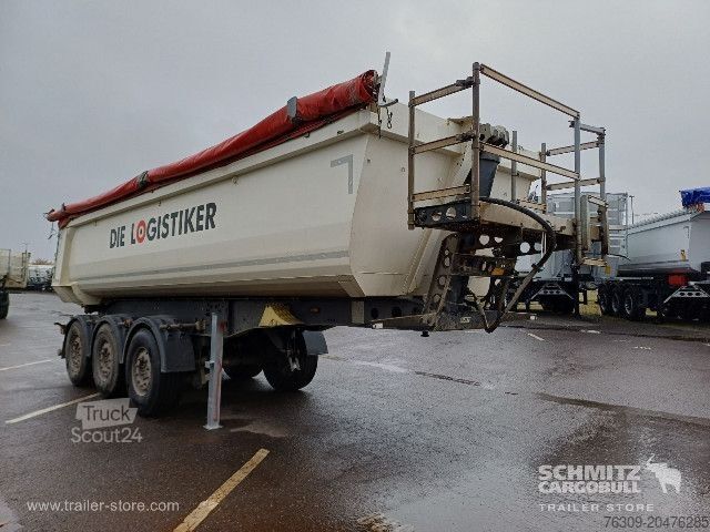 Kipper Auflieger Schmitz Cargobull Kipper Stahlrundmulde 24m³
