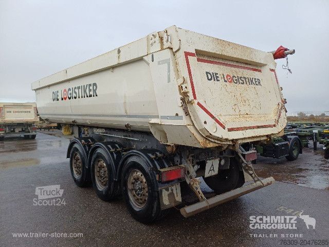 Kipper Auflieger Schmitz Cargobull Kipper Stahlrundmulde 24m³