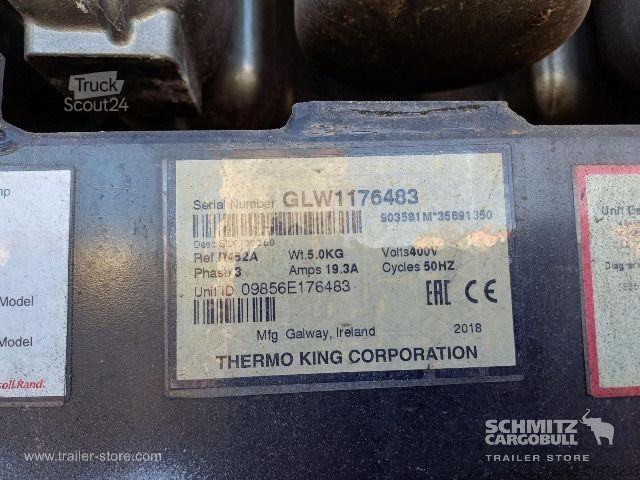 Hladilna polprikolica Schmitz Cargobull Tiefkühler Standard Doppelstock Trennwand