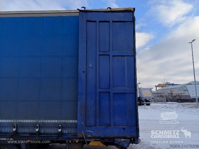 Semirimorchio con telone Krone Curtainsider Mega