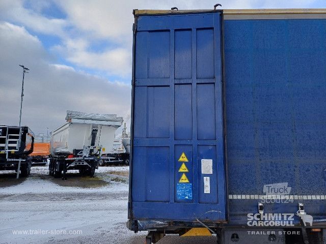 Semirimorchio con telone Krone Curtainsider Mega