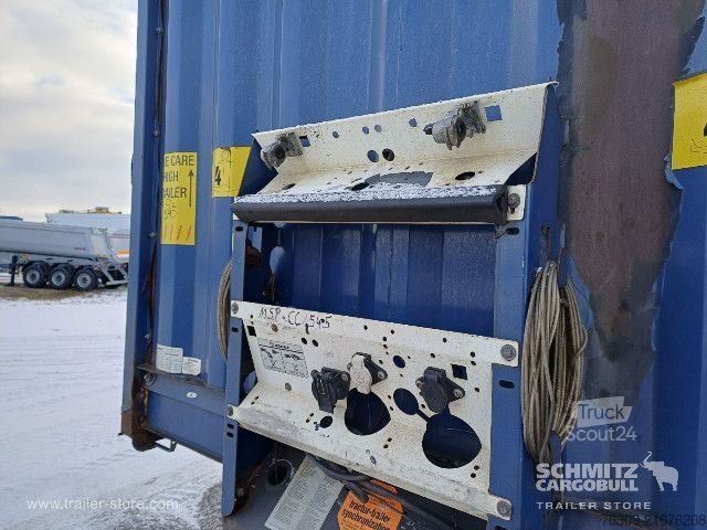 Semirimorchio con telone Krone Curtainsider Mega