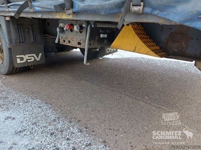 Semirimorchio con telone Krone Curtainsider Mega