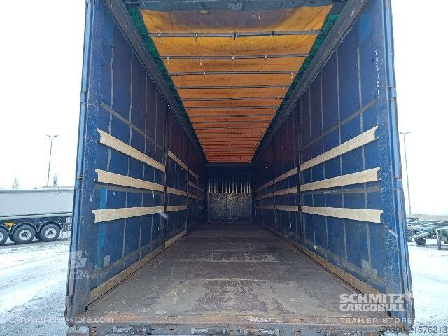 Semirimorchio con telone Krone Curtainsider Mega