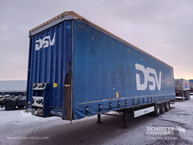 Semirimorchio con telone Krone Curtainsider Mega