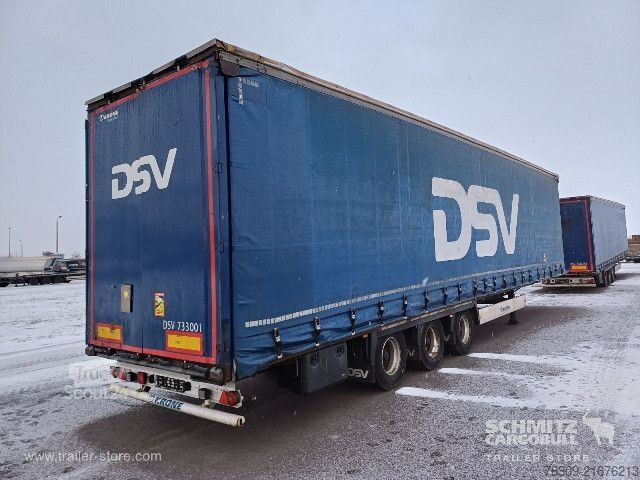 Semirimorchio con telone Krone Curtainsider Mega