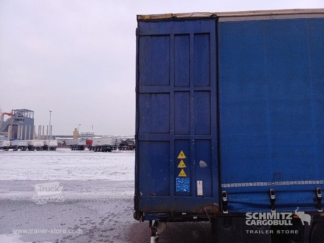 Semirimorchio con telone Krone Curtainsider Mega