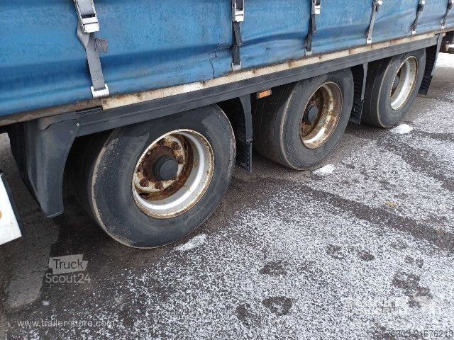 Semirimorchio con telone Krone Curtainsider Mega