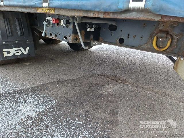 Semirimorchio con telone Krone Curtainsider Mega