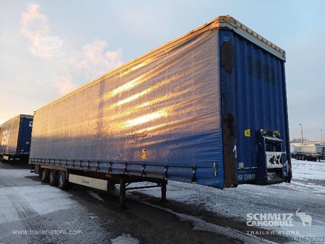 Semirimorchio con telone Krone Curtainsider Mega