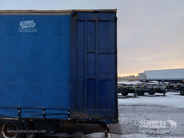 Semirimorchio con telone Krone Curtainsider Mega