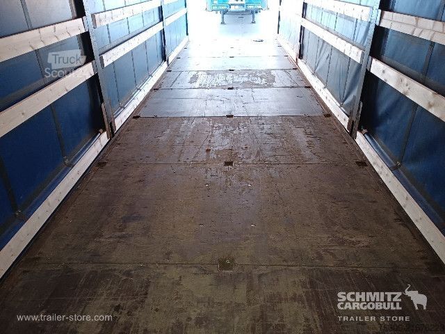 Semirimorchio con telone Krone Curtainsider Mega