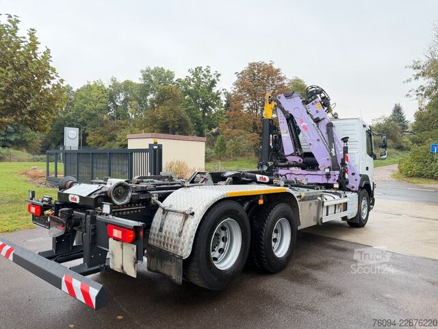 Kravas automašīnai uzstādīts celtnis VOLVO FMX 460 6x4 liftachse Abrollkipper KRAN 13m FUNK