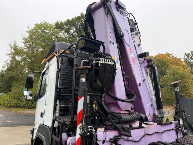 Kravas automašīnai uzstādīts celtnis VOLVO FMX 460 6x4 liftachse Abrollkipper KRAN 13m FUNK