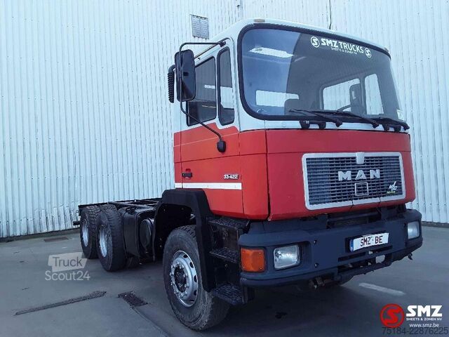 Šasija ar kabīni Man 33.422 lames 6x4 grand pont ex italy