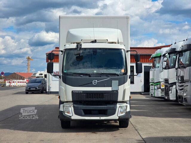 Kuorma-auto umpikorilla VOLVO FL 280*FALTWANDKOFFER*TEMP*1.5T LBW* SCHLAFKAB