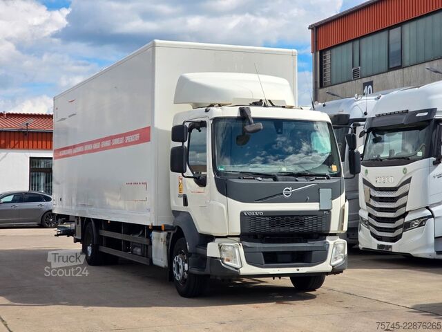 Kuorma-auto umpikorilla VOLVO FL 280*FALTWANDKOFFER*TEMP*1.5T LBW* SCHLAFKAB