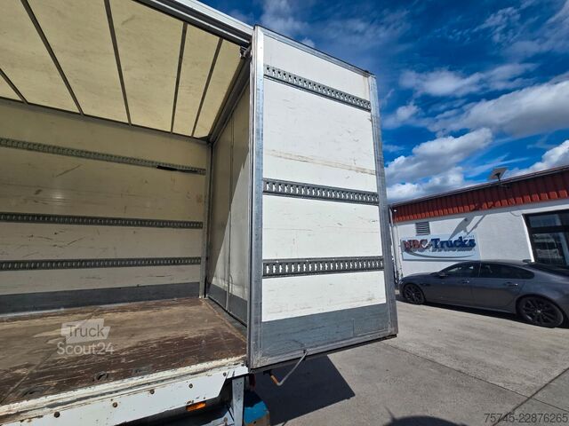 Kuorma-auto umpikorilla VOLVO FL 280*FALTWANDKOFFER*TEMP*1.5T LBW* SCHLAFKAB