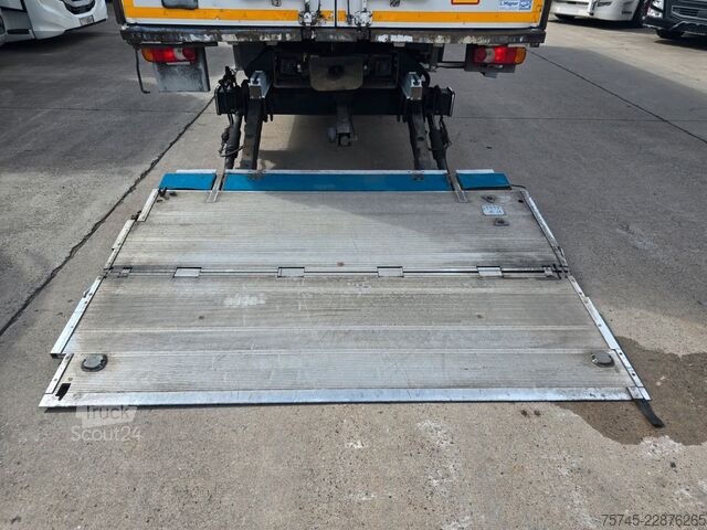 Kuorma-auto umpikorilla VOLVO FL 280*FALTWANDKOFFER*TEMP*1.5T LBW* SCHLAFKAB