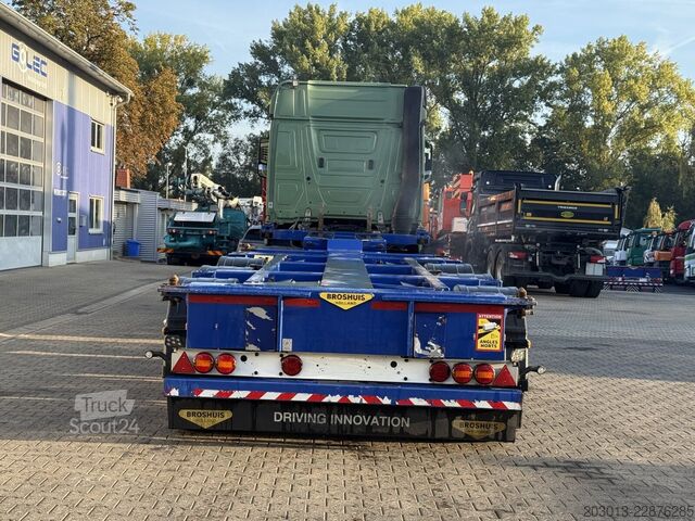 Maināmās virsbūves puspiekabe BROSHUIS MFCC-HD L2C8 Containerauflieger
