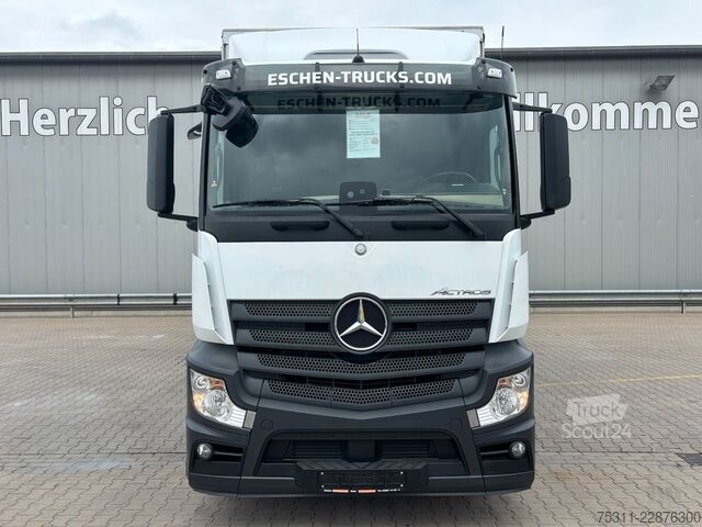Platforminis sunkvežimis MERCEDES-BENZ Actros 2542 6x2 Lenk*HIAB 158 D-3 Kran*Funk*HU27