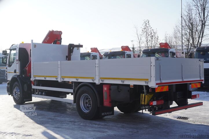 Plattform mit Kran Renault C280 DTI 8 / HDS Fassi F135A.22 / remote