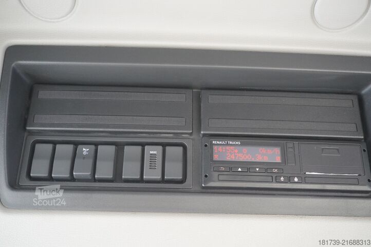 Plattform mit Kran Renault C280 DTI 8 / HDS Fassi F135A.22 / remote