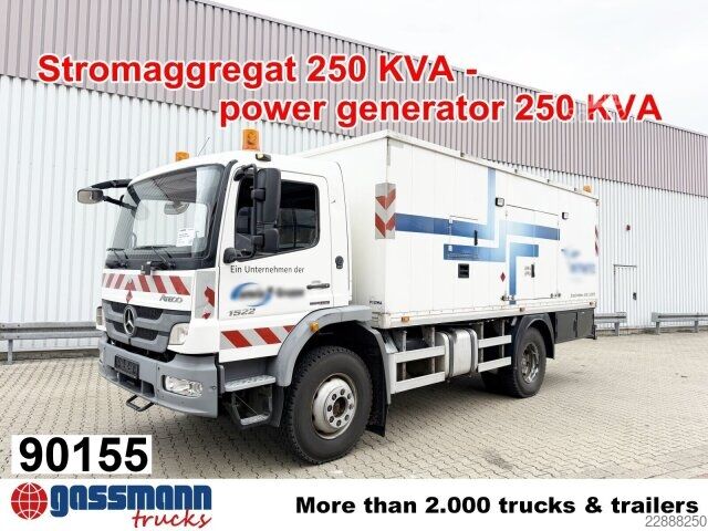 Erikoiskäyttöinen kuorma-auto Mercedes-Benz Atego 1522 AF 4x4, EEV, Polyma Netzersatzanlage
