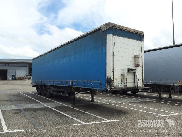 Auflieger mit Pritsche & Plane Schmitz Cargobull Semitrailer Curtainsider Standard