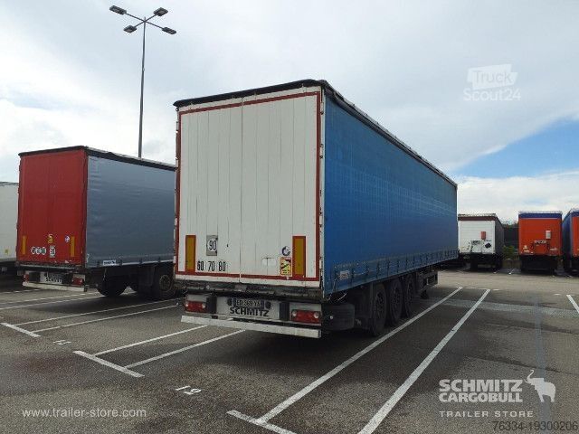 Auflieger mit Pritsche & Plane Schmitz Cargobull Semitrailer Curtainsider Standard