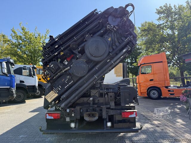 Camion plateau MAN TGX 26.480 6X2 Hiab 422 + Jib + Winde