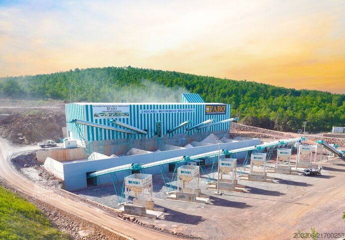 Steinzerkleinerer FABO 400 TPH Stone Crusher Plant