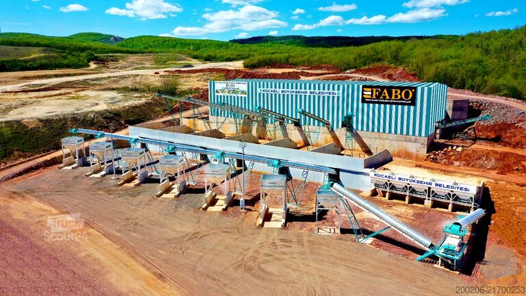 Steinzerkleinerer FABO 400 TPH Stone Crusher Plant